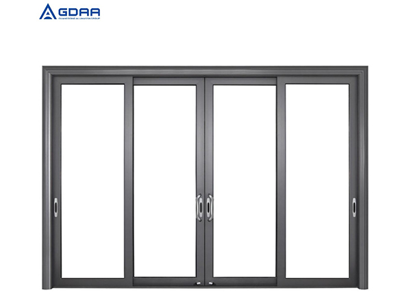 Aluminum sliding waterproof thermal insulation doors and Windows