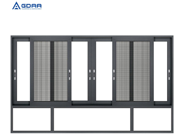 GDAA aluminum sliding window multifunctional and thickened, sound insulation effect is good