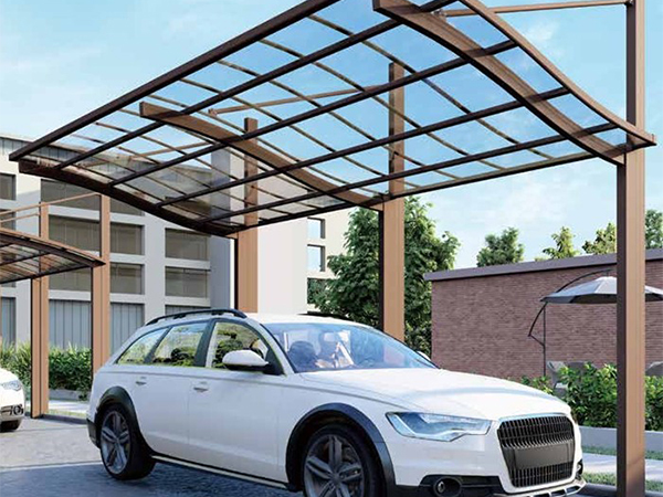 Easy-installed aluminium carport for home, for outdoor, sunscreen ,Aluminum cover