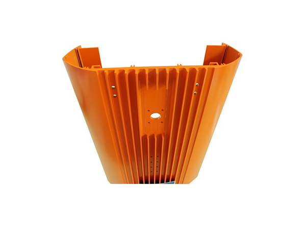 Aluminum alloy profile for radiator and high hardness, corrosion resistance and no deformation