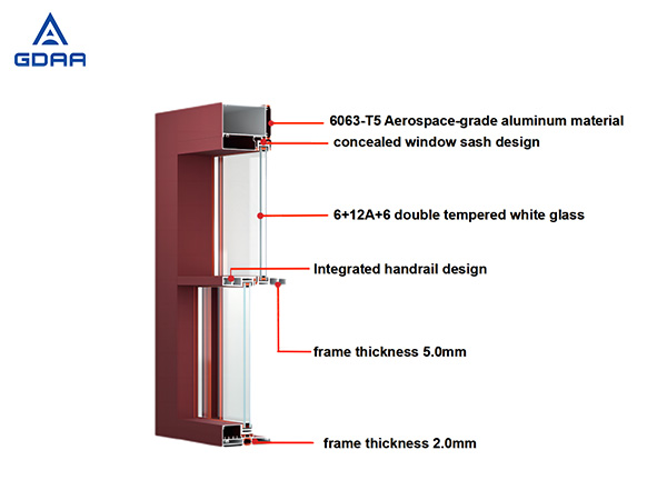 Intelligent lifting window With safety, energy saving, environmental protection and sound insulation. Customize individual requirements