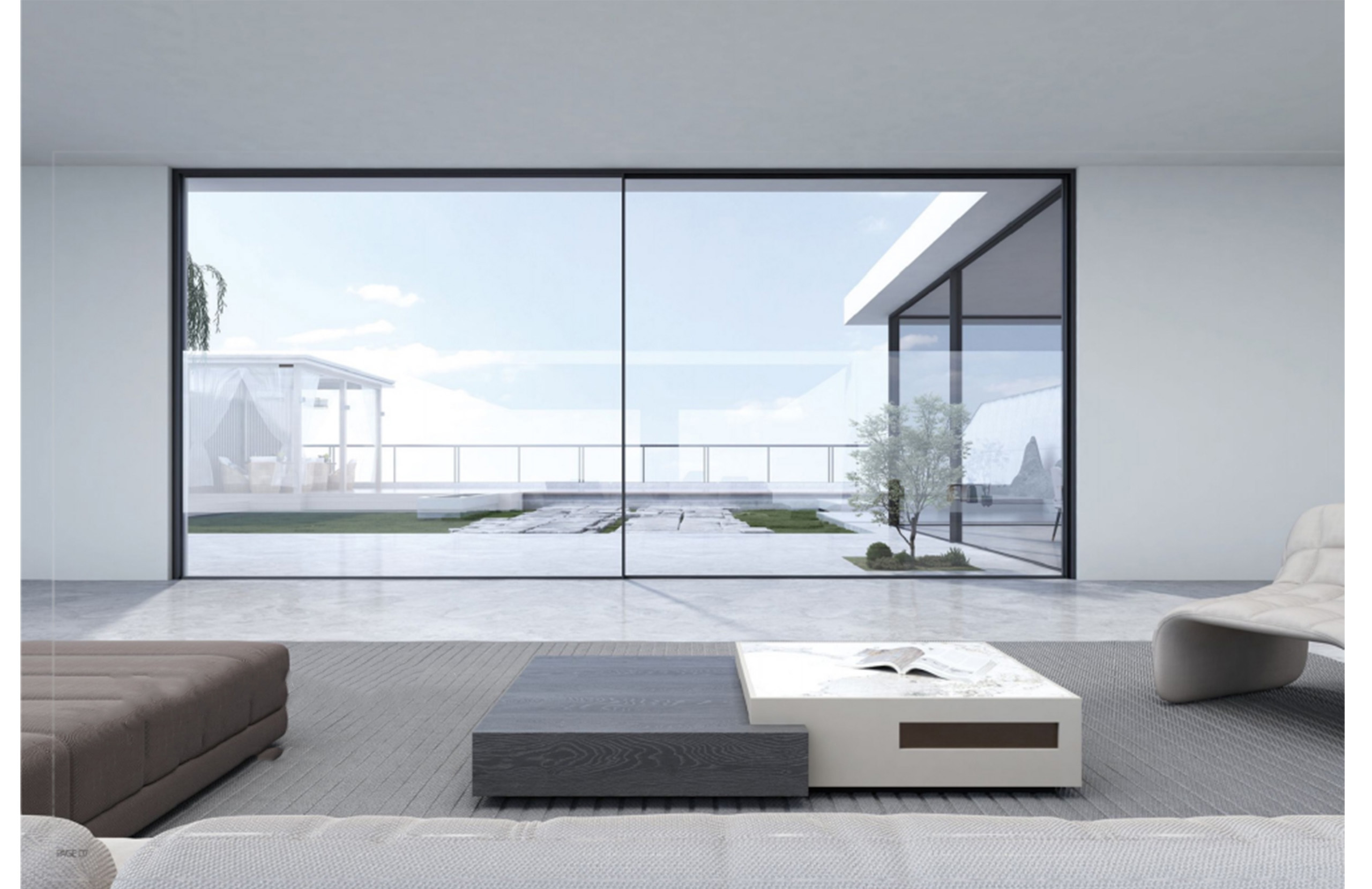 Ocean Panorama Aluminum Sliding Door